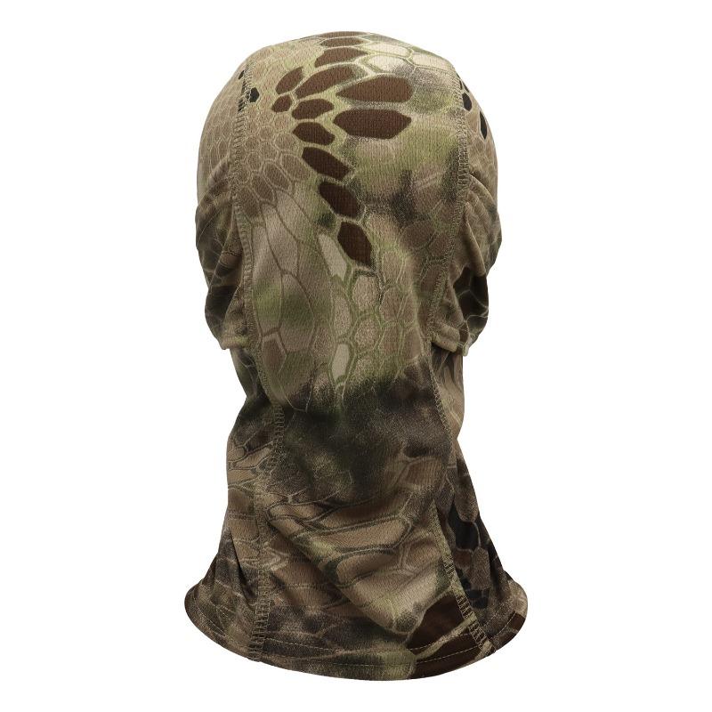 Camouflage headgear dust mask outdoor riding scarf cover face protection breathable sunscreen windproof motorcycle headgear