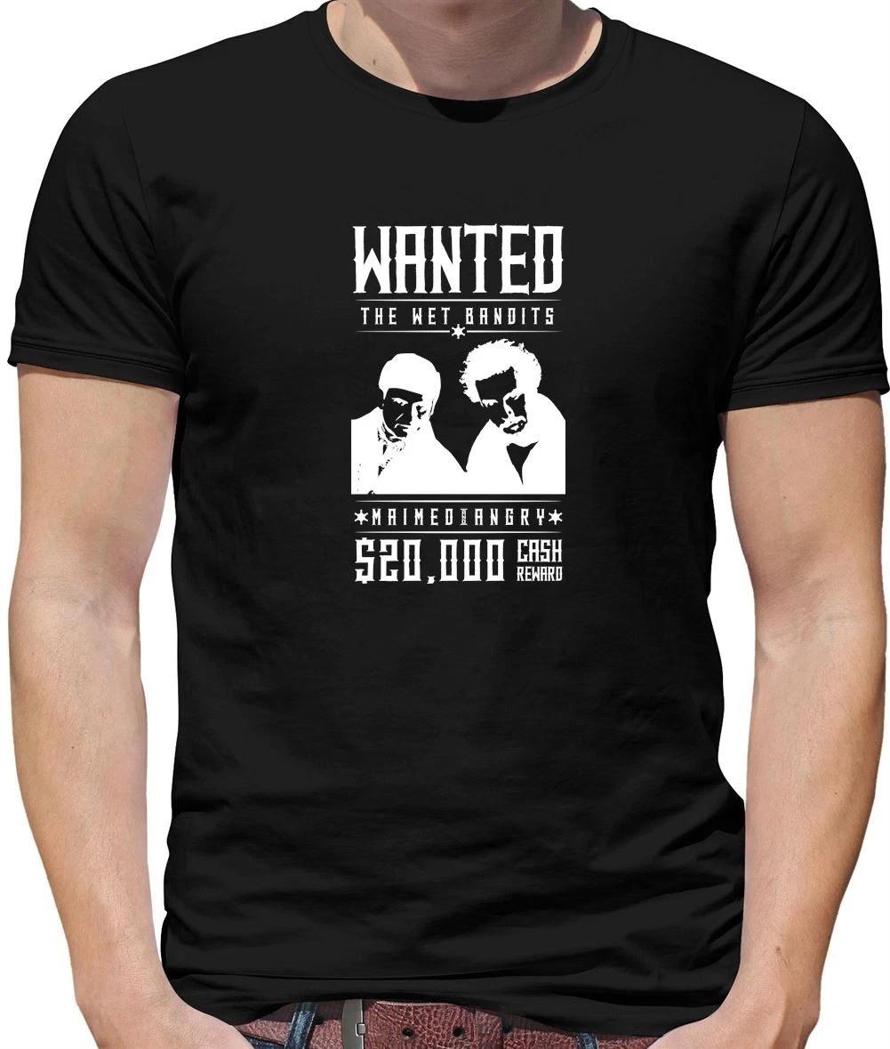 Wet Bandit Poster - Mens T-Shirt - Home Film Christmas Fan Funny Alone S