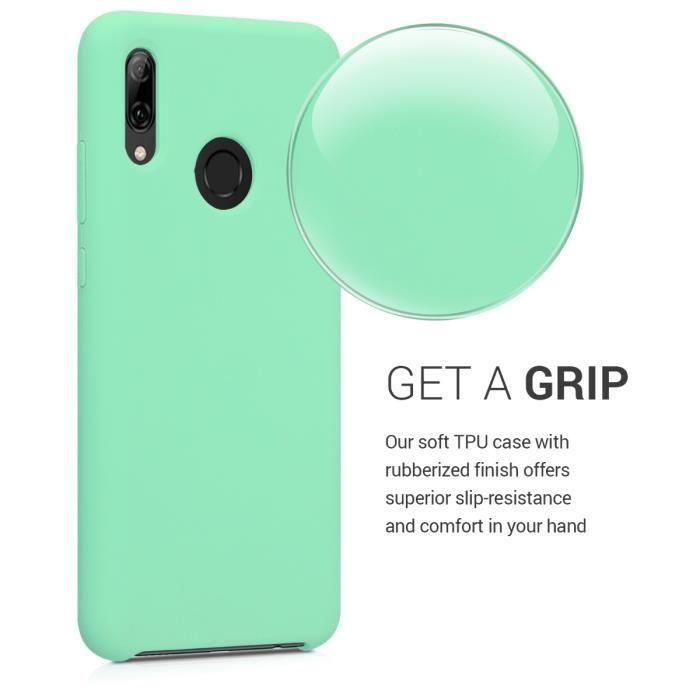 Coque - KWMOBILE - Huawei P Smart (2019) - Souple - Menthe - Compatible