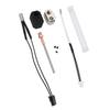 3D Printer Hot End Kit Bimetal Throat Heating Block Thermistor Nozzle Silicone Insulation Sleeve Print Head Hot End Kit