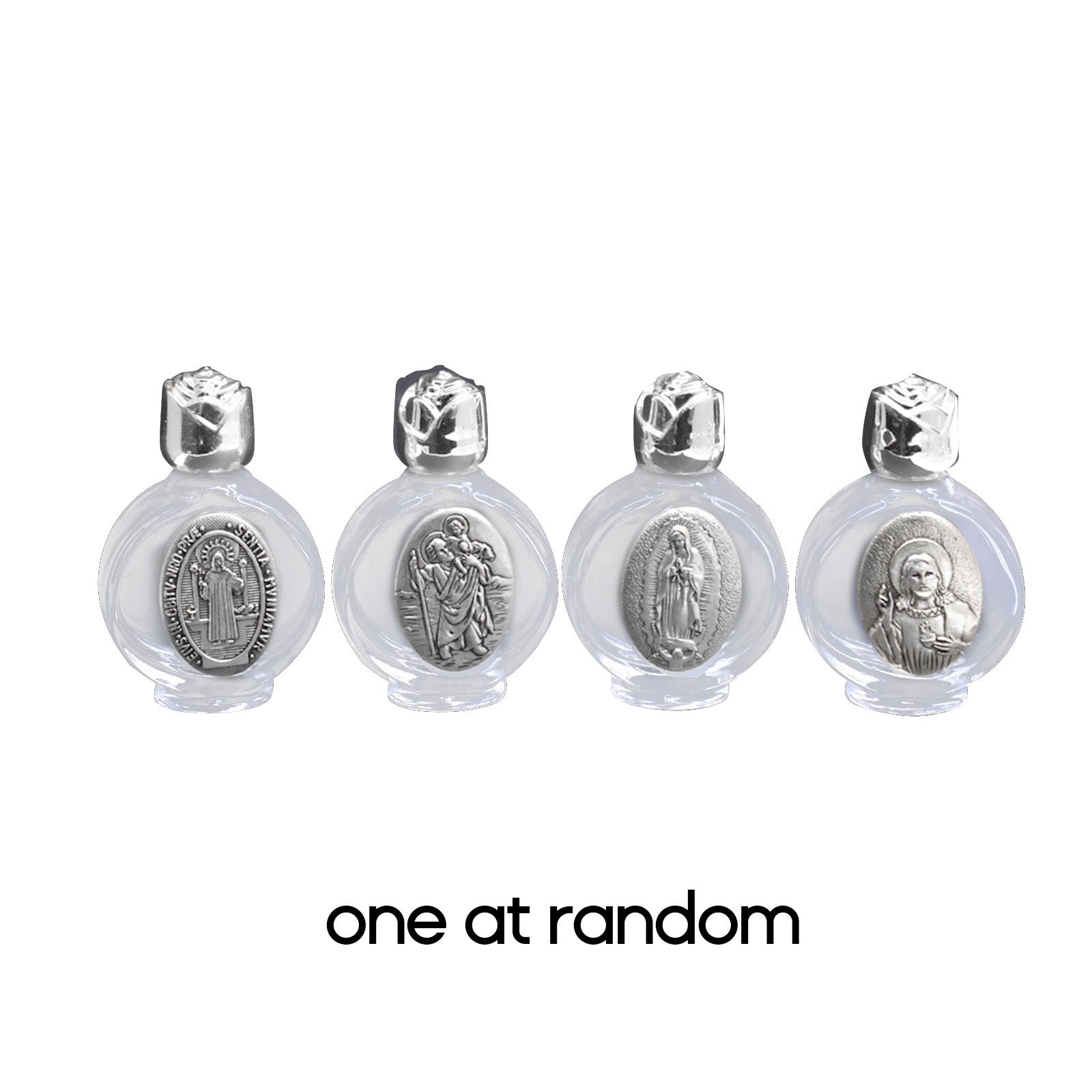 

Стеклянная бутылка для святой воды 15 мл пустые бутылки религиозные христианские принадлежности для крещения многоразовый контейнер для духов для церкви серебряный