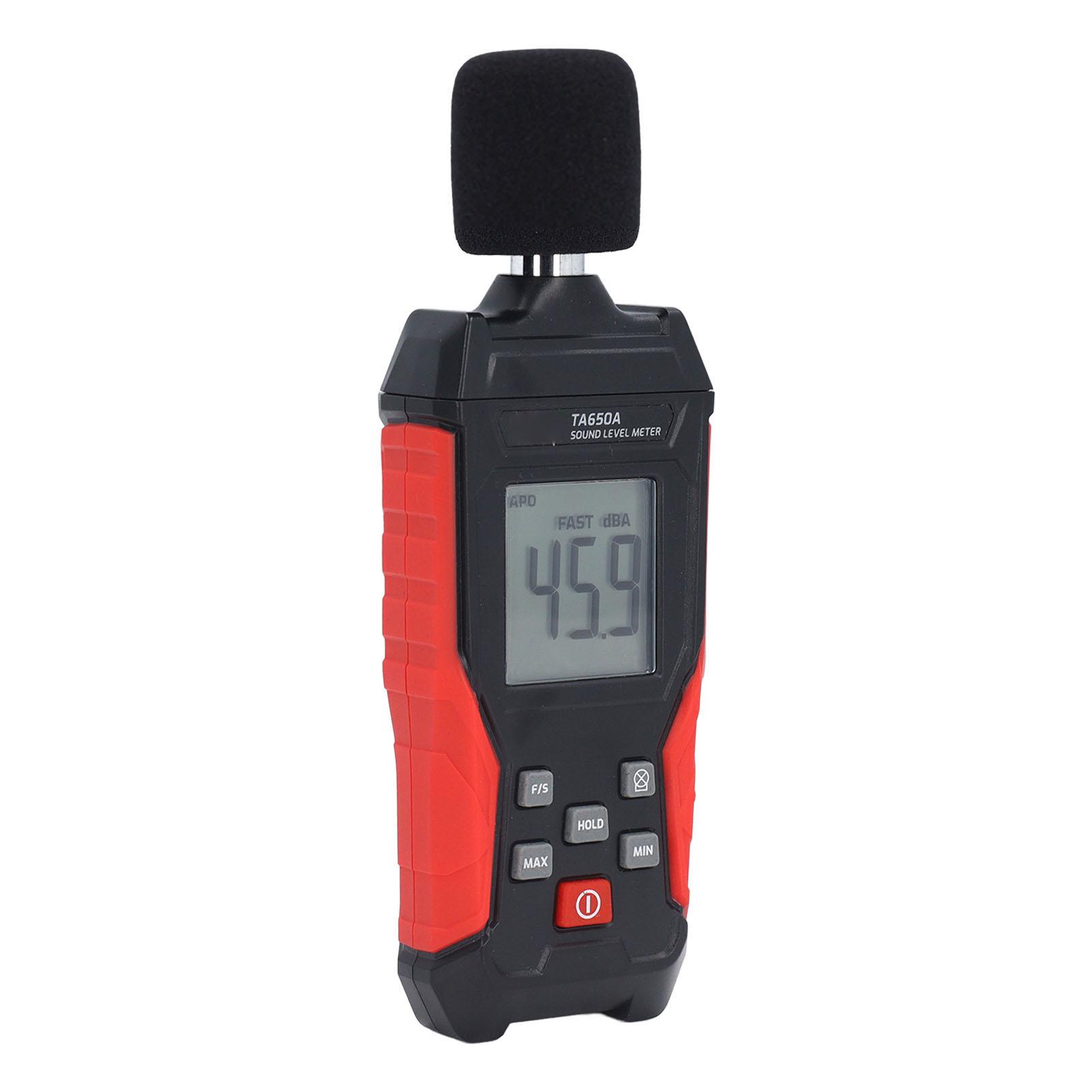

Sound Level Meter 30.0130dBA High Accuracy Digital Noise Decibel Meter for Home