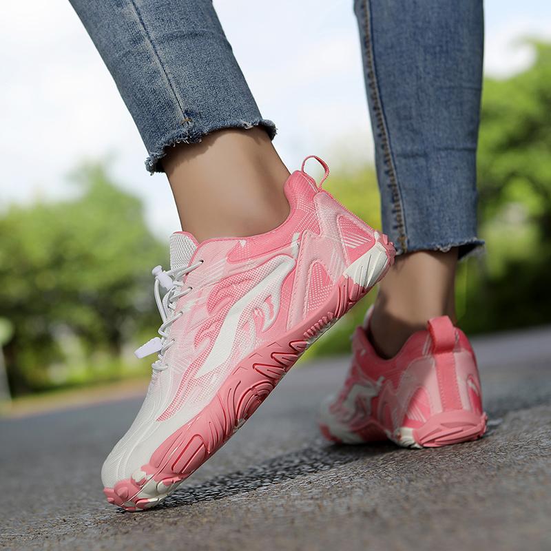 Women Anti-slip Trainers Men's Cross-training Shoes Elastic Gym Fitness Sports Shoes Outdoor Walking Trekking Hiking Sneakers