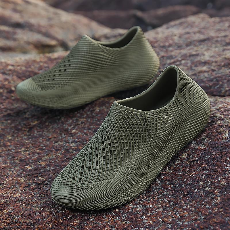 Men's and Women's New Summer Outdoor Dual-Use Casual Sandals Breathable Non-Slip Wear-Resistant Couple Beach Shoes Zapatillas