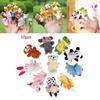 Cute Finger Puppets Doll Set For Kids Educational Family Entertainment 6/10/12 Pcs