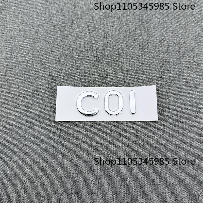 Glossy Silver/Black Logo LEAPMOTOR Emblem Letters Stiker Car Front Trunk Badge For LP C16 C10 C11 C01 B10 LAFA5 T03 Accessories