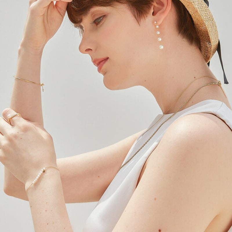 DOUZE Fleur Pearl Bracelet