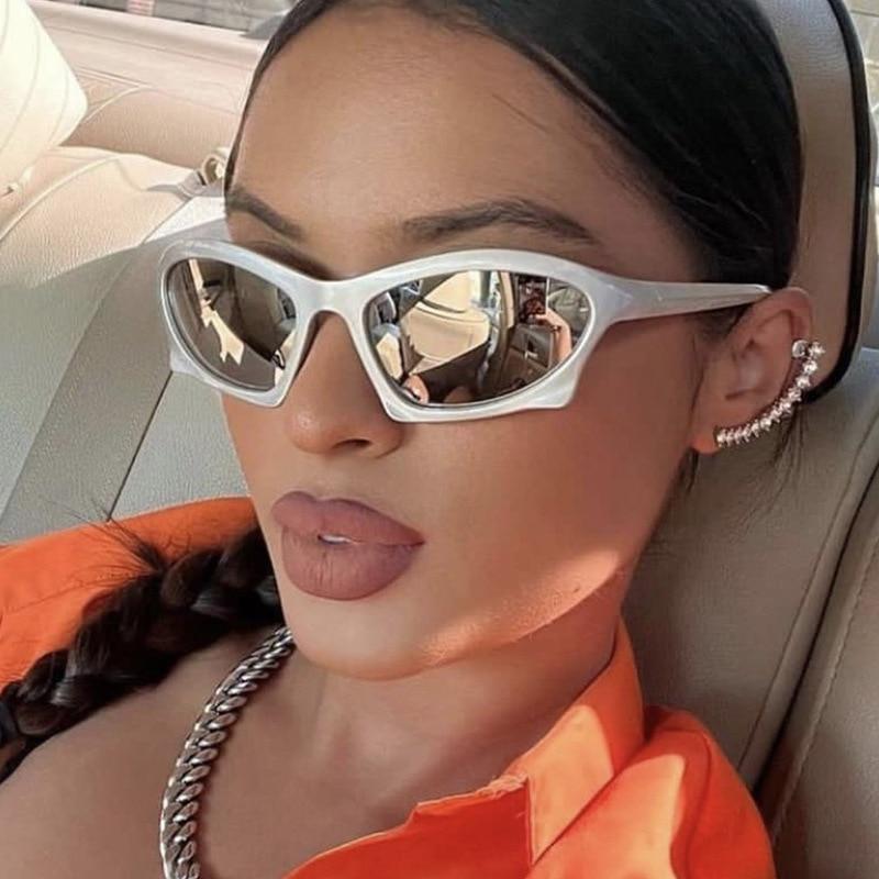 Luxury Sunglasses Men Cat Eye Sun Glasses Women Vintage Cycling Eyewear Outdoor Sun Protection Sports Gafas De Sol Para Hombre