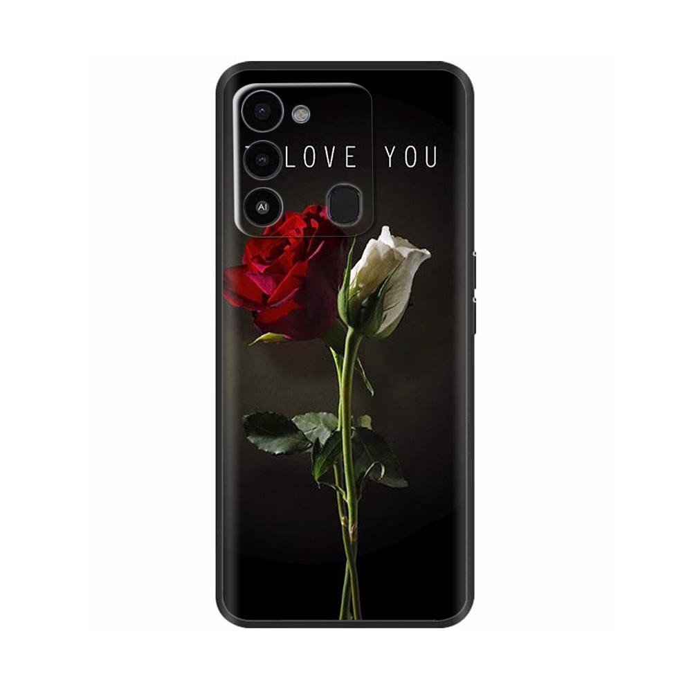 Printed Case For Tecno Spark GO 2022 Case Soft Silicone Cover On For Tecno Spark 8C 8 C Phone Cases SparkGo 2022 Coque Bumper