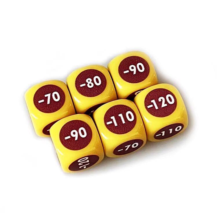 PTCG Trading Card Game Damage Indicators Dice Anime Cartoon Special Status Life Props Board Game Special Accessories Toys Gifts
