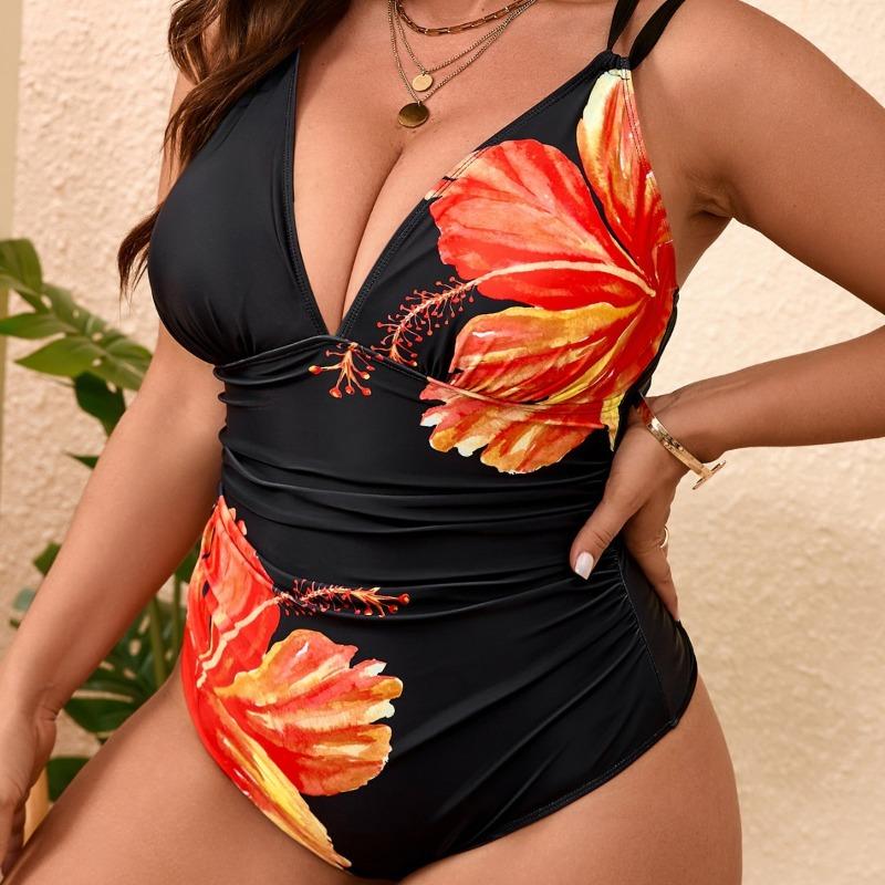 2026 Nadměrné velikosti Dámské Bikiny s vysokým pasem, Dámské plavky a oblečení