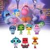 Adorable Inside Out Plush Toy Set Featuring Emotional Characters In Colorful Pvc Design