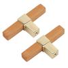 2 Stück Holzschrankgriffe Einloch Türgriff Knöpfe Für Küchenschublade Schrank Kleiderschrank Golden