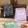 Mini Small Desk Calendar 2026 To Dec 2027 Portable Spiral Monthly Calendar Daily Organizer For Desk Home Yearly Planner
