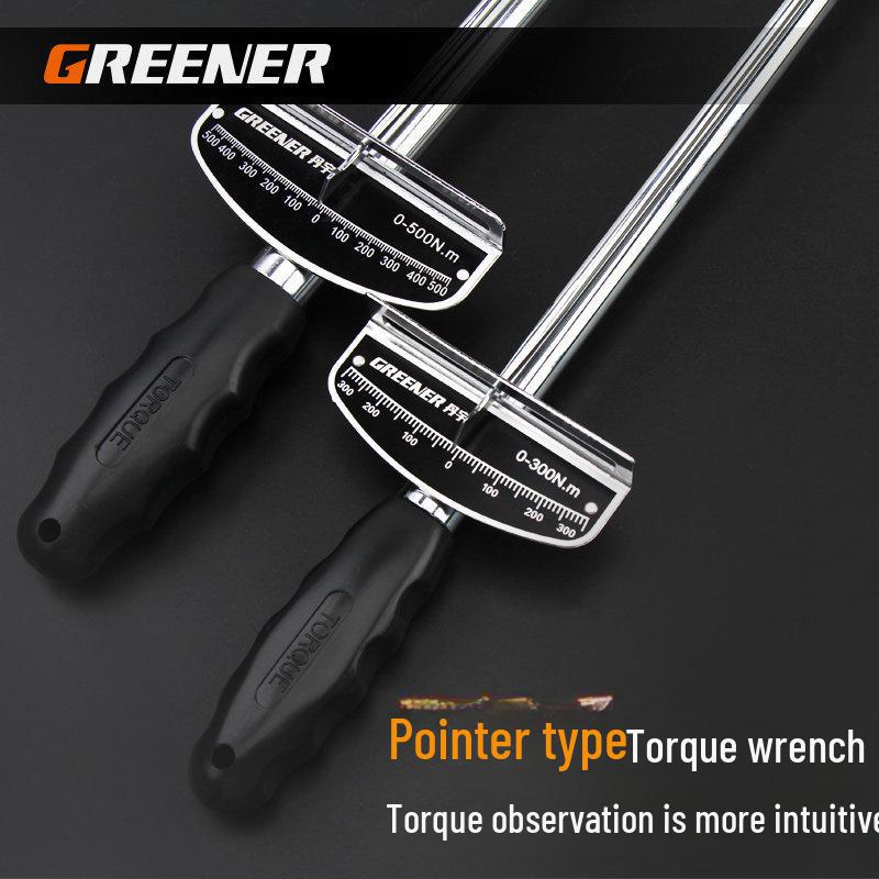 Green Forest Dial Torque Wrench - Kilogram Scale