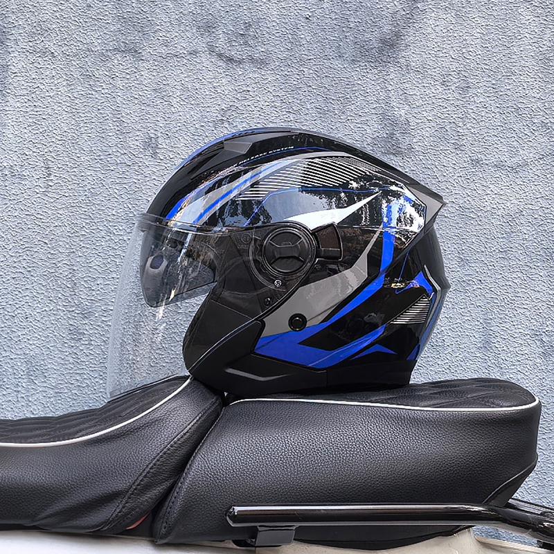 ORZ Half Helmet Men and Women Motorcycle Off-Road Summer Helmet Downhill Racing Mountain Cross Casco Capacete