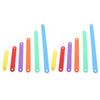 12Pcs Polygon Splicing Strip Magnetic Teach Learn Math Triangle Demonstration Tool Geometry Instruct