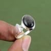 Silver Sheen Obsidian Ring 925 Sterling Silver Ring Real Gemstone Jewelry Latest Design Ring Handmade Amazing Jewelry Available In Ring Size
