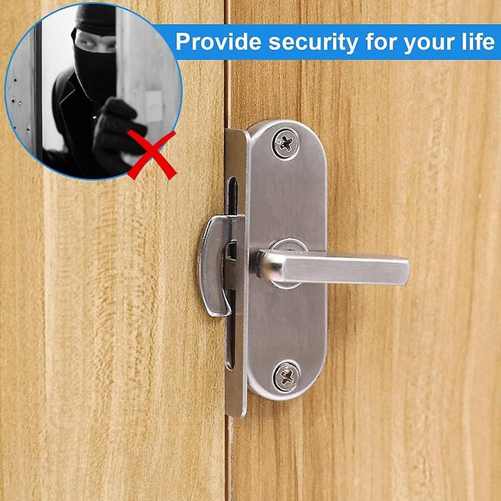 Stainless Steel Door Latch Anti-rust,sliding Door Bolt-on Security Latch Close,garage Door Latch-85*31mm
