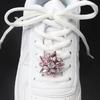 Luxurious Rhinestones Shoe Decoration Clips Colorful Gems Shoe Charms Pearl Sneaker Shoelaces Diamond Buckles Shoes Accesories