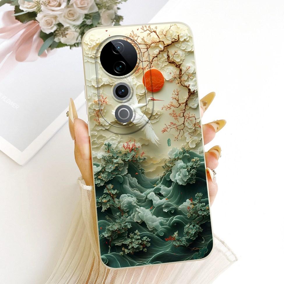 For Vivo S19 Pro Case V2362A Luxury Fashion Cool Kawaii Cute Painted Silicone Funda For Vivo S19Pro Casing
