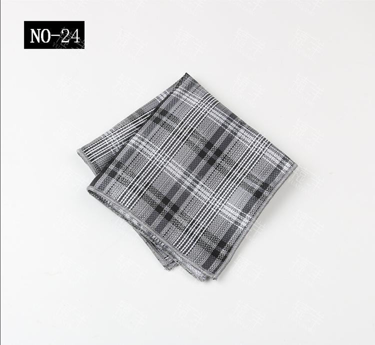 Men'S Handkerchief Square Towel Polyester Cashew Flower Suit Pocket Towel Dress Square Towel