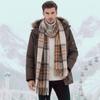 Plaid Cashmere Neckwear Classic Gingham Shawls Warm Stoles Tartan Mufflers  Party