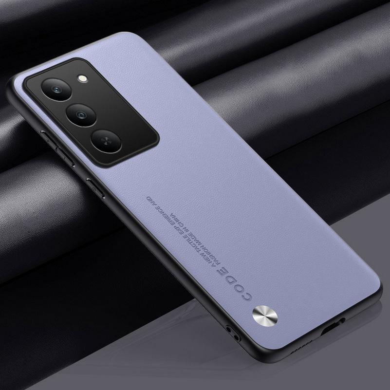 Plain Leather Case For Realme V60 Pro Realme GT Neo 7 6 6T 5 3 3T GT 7 Pro 6 6T 5 Pro 3 13 Pro 12 11 Hard Camera Protect Cover