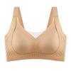 Beautiful Back Bra, Seamless Underwear, Fixed Cup, Back Buckle, Small Chest, Large Chest, Gather and Close the Sub-breasts, Anti-sagging,thin Shoulder