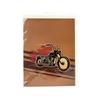 Motorcycle Enthusiast Popup Birthday Card with Envelope Thick Paper Happy Birthday Blessing Card Unique Gift for Him
