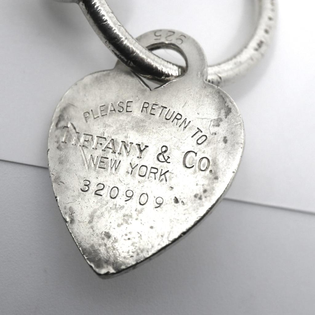 Used TIFFANY&Co.Key Ring Silver925 Women