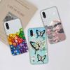 For Samsung Galaxy A01 M01 Core Case Gradient Flowers Soft TPU Silicone Phone Cases For Samsung A 01 M 01 Protective Back Cover