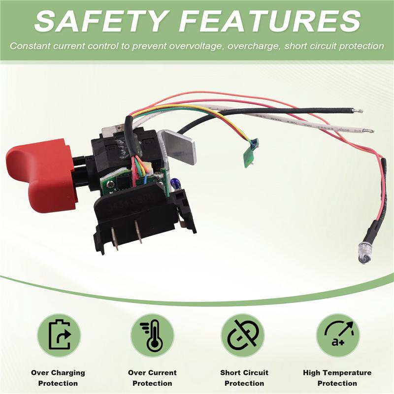 AD23-343431900 Switch For METABO 02264000 Power Tool Accessories Cordless Saw Power Tool Accessories