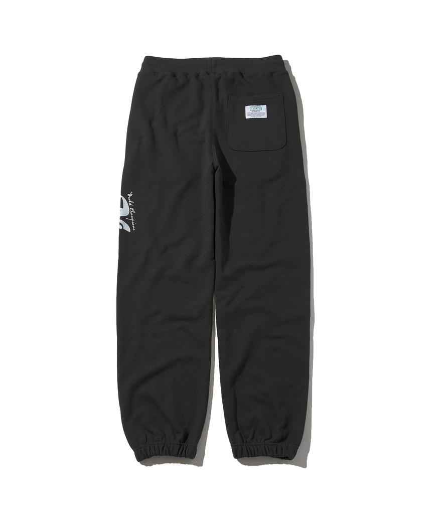 DISCUS ATHLETIC Nice Weather Collaboration Nice Series Sweat Pants Washed Black