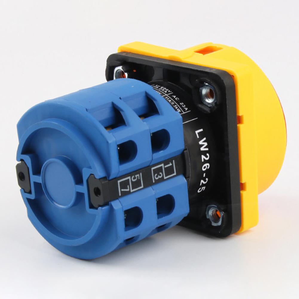LW26GS-20/02 690V 20A Padlock Rotary Cam Switch OFF-ON 2 Position Main Switches For Machine Tools And Industrial Equipment