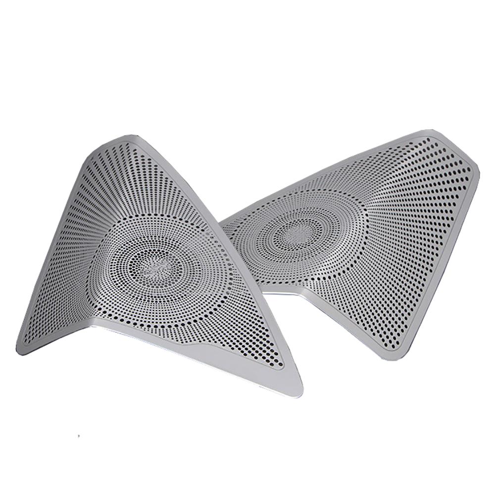

2PCS Door A-piller Tweeter Cover Trim Decoration For Mercedes Benz C Class 15-21