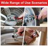52 In 1 Universal Wrench Set with 8 In 1 Socket Wrench 360 Degree Rotating Adjustable Hand Tool for Home Car Repair