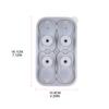 French Bulldog Ice Molds Ice Cube Tray Molds Ice Cube Trays Mold 3D DIY Drink Ice Coffee Juice Cocktail Bulldog Silicone