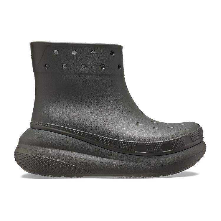Crocs Classic Crush Rain Boot Black Unisex SKU 207946-3J5