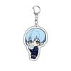 8Pcs Blues New Locked Character Hyouma Chigiri Sae Itoshi Ryusei Shidou Hugging Series Acrylic Keychain Toy New Bag Keyring 5cm