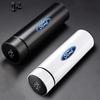Car Sticker Smart Insulation Cup Car Thermos Mug Water Bottle Auto Accessories For Ford Fiesta Focus Mk2 Mk3 Ranger Mondeo Mk4 S