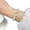 "Moonfall" imitation pearl fringed bracelet, new Chinese Zen bracelet, exquisite elegance, classical temperament, light luxury jewelry.