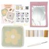 KX4B Knitting Kits for Starter Latched Hook Kits Handmade Making Kits