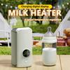 6-Speed Temperature Regulation Milk Heater Portable Infant Milk Bottle Warmer USB Charging Baby Nursing Milk Heating Device