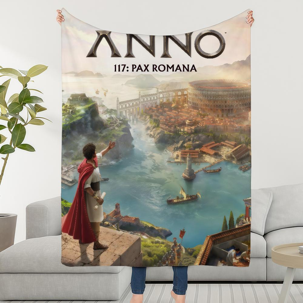 Blanket YB Throw Game Video Super Cosy Plush Living Room Sofa 117 Couch Childish Birthday A-AnnoS-ES Gifts