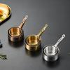 Stainless Steel Sauce Cup with Handle Seasoning Bowl Multifunction Mini Sauce Pan  Steak