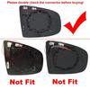 Car Left Right Pair Side Door Wing Mirror Glass Heated for BMW X5 X6 Series E70 E71 E72 2007 2008 2009 2010-2014