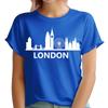 London Skyline England Uk Tower Souvenir Cute Gift Unisexs TShirts Top 1Ta51