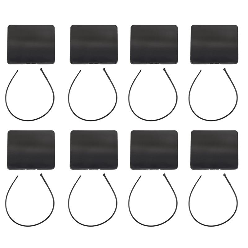 

8 шт. 1406980330 Крышка отверстия для домкрата боковой юбки Заглушка бампера для Mercedes Benz S-Class W140 W220 2000-2006 Автоаксессуары