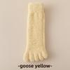 Winter Coral Fleece Five-Toe Socks – Thickened Warm Sleep and Floor Socks for Men and Women